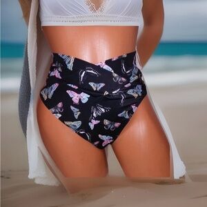Victorias Secret PINK Butterfly Swim Bottoms XL